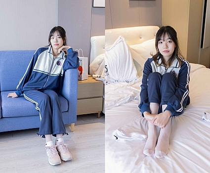 [袜啵啵]226期 小甜豆-运动鞋、白棉袜、白丝