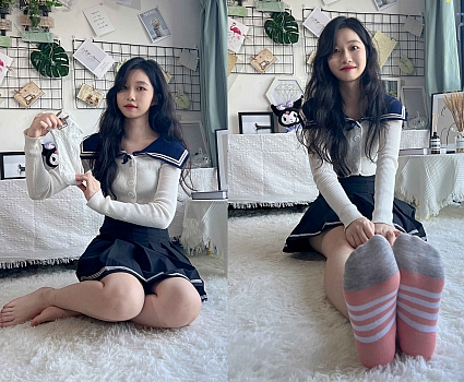 [觅芙少女]NO.018 JK短裙美少女-1