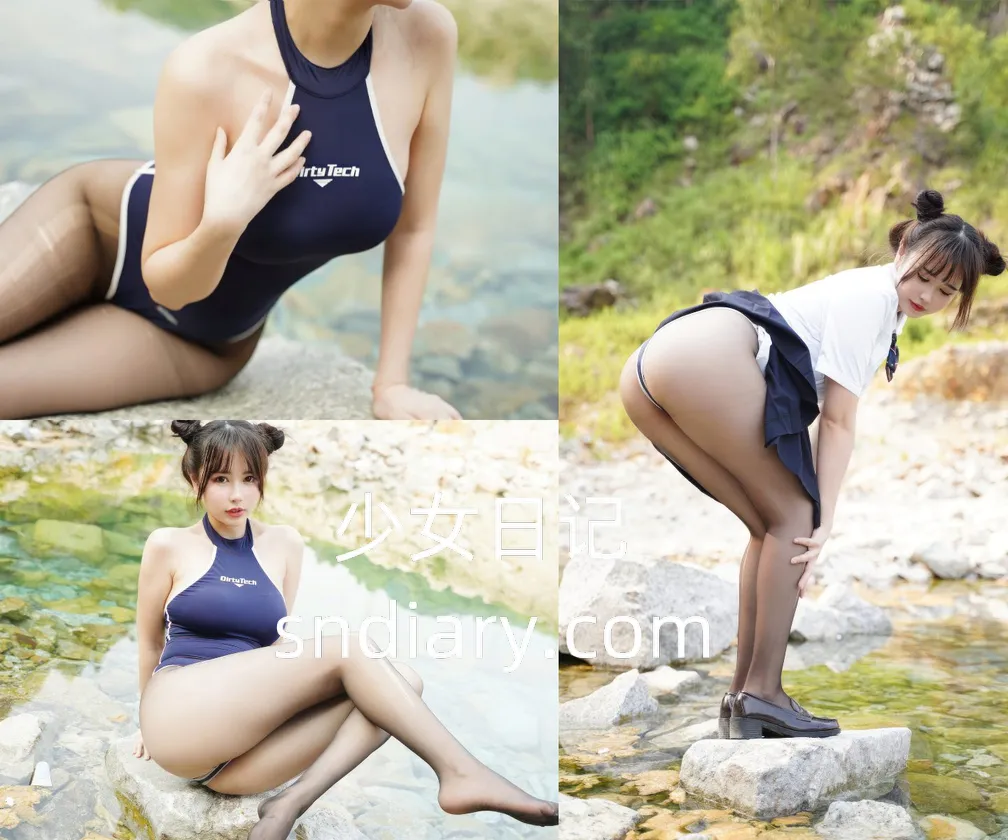 Tina很妖孽呀 – 小溪体操服死库水JK [COS写真]