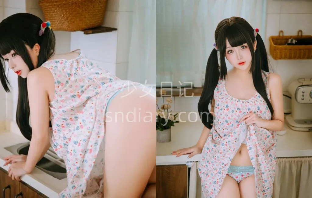 椿柑(日奈娇) – 厨房[154P+3V-2.94GB] – cosplay写真