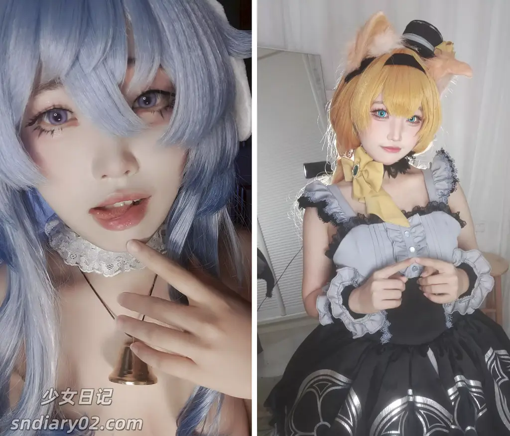 比奇堡黄塞方块 – B站足控Cos写真合集[2套]